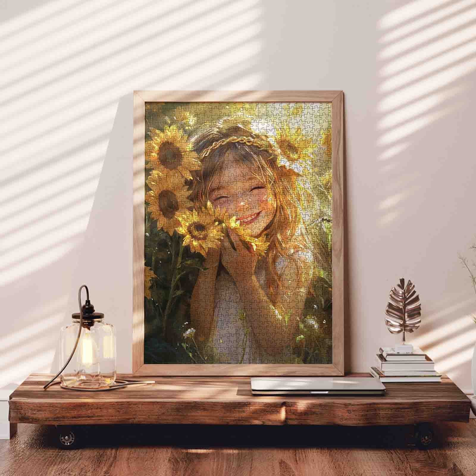tucocoo-sunflower-girl-puzzle-1000-teile-m-dchen image 3