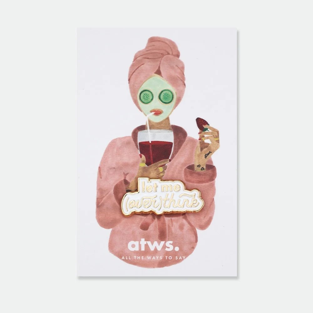 all-the-ways-to-say-overthink-pin-emaille-mit-goldschrift image 1