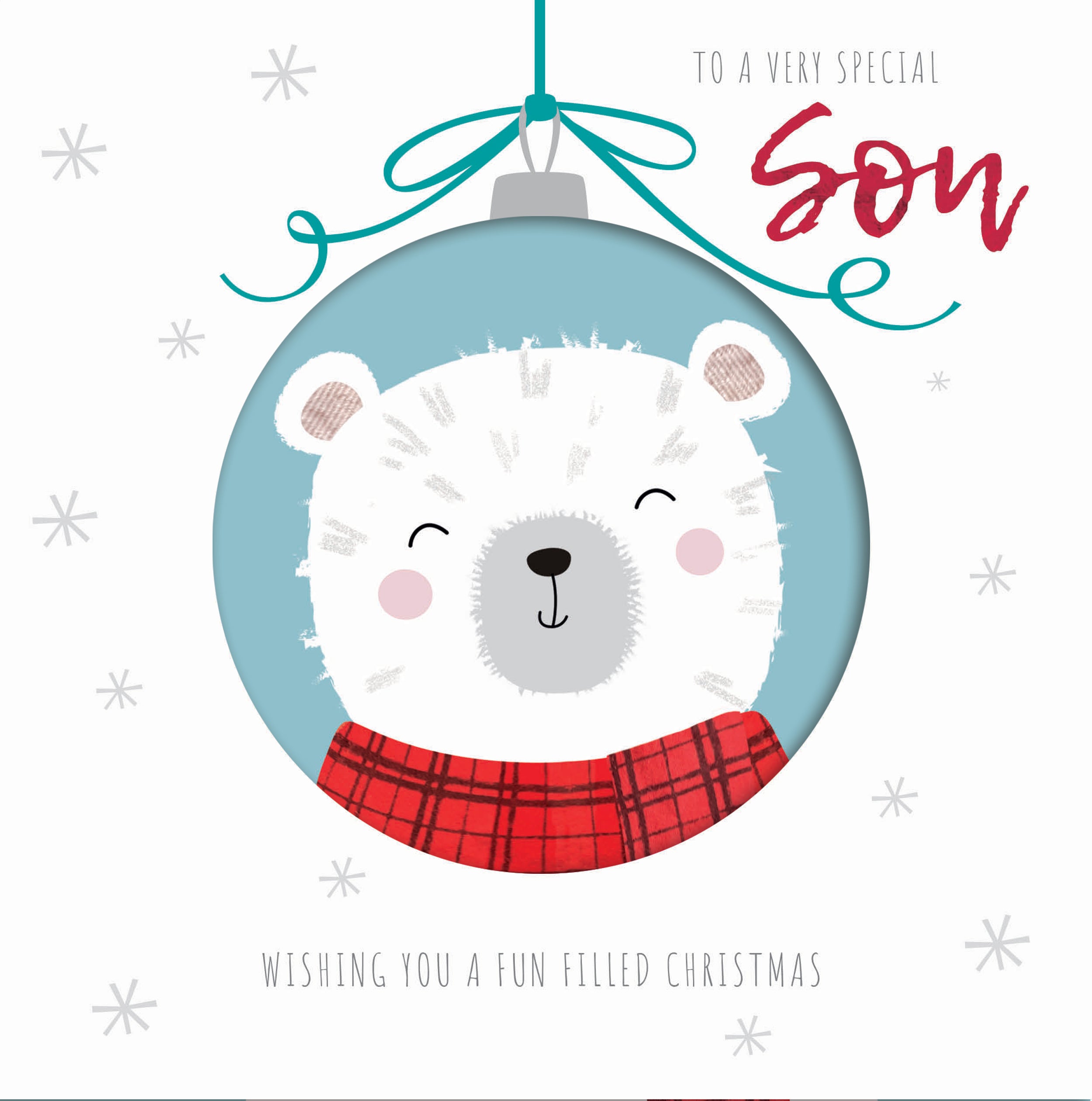 otter-house-christmas-weihnachtskarte-son-einzelkarte image 1