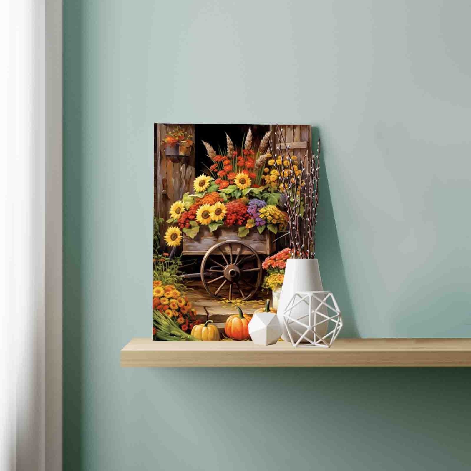 tucocoo-autumn-harvest-cart-malen-nach-zahlen-40x50-ohne-rahmen image 3