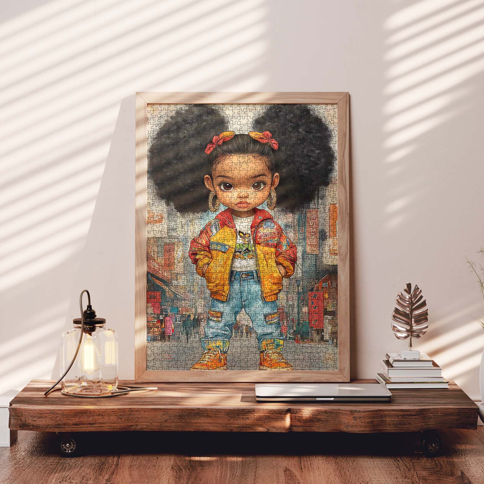 tucocoo-jigsaw-puzzles-stylish-girl-puzzle-1000-teile image 3