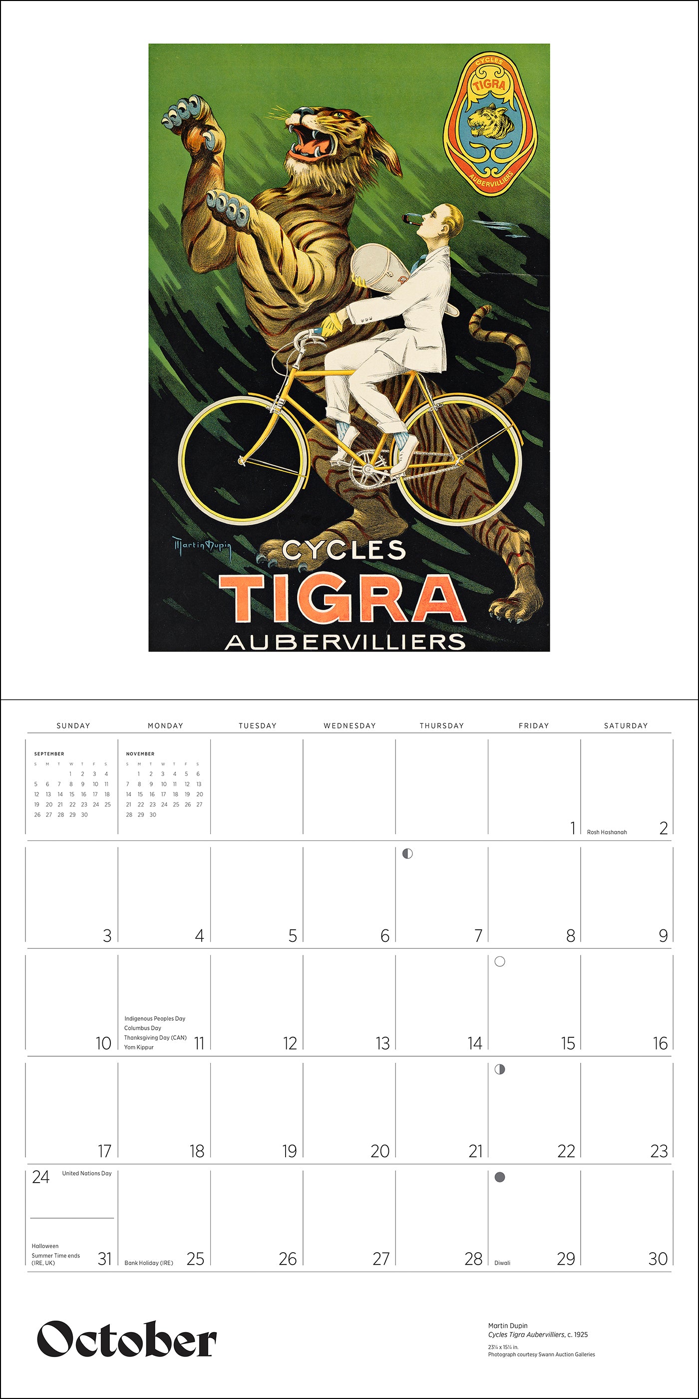 pomegranate-bicycles-vintage-posters-wandkalender-2027 image 4