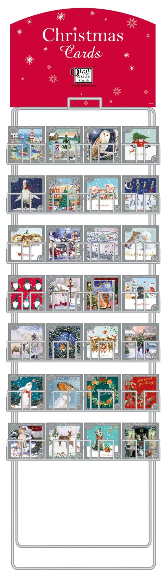 otter-house-festive-cards-weihnachtskarten-gro-pack-280-st-2026 image 1