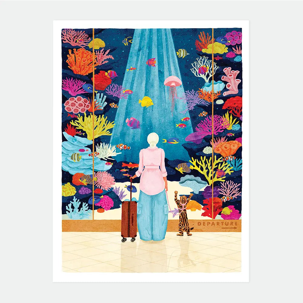 all-the-ways-to-say-boarding-soon-poster-reiseposter-aquarium-m image 1