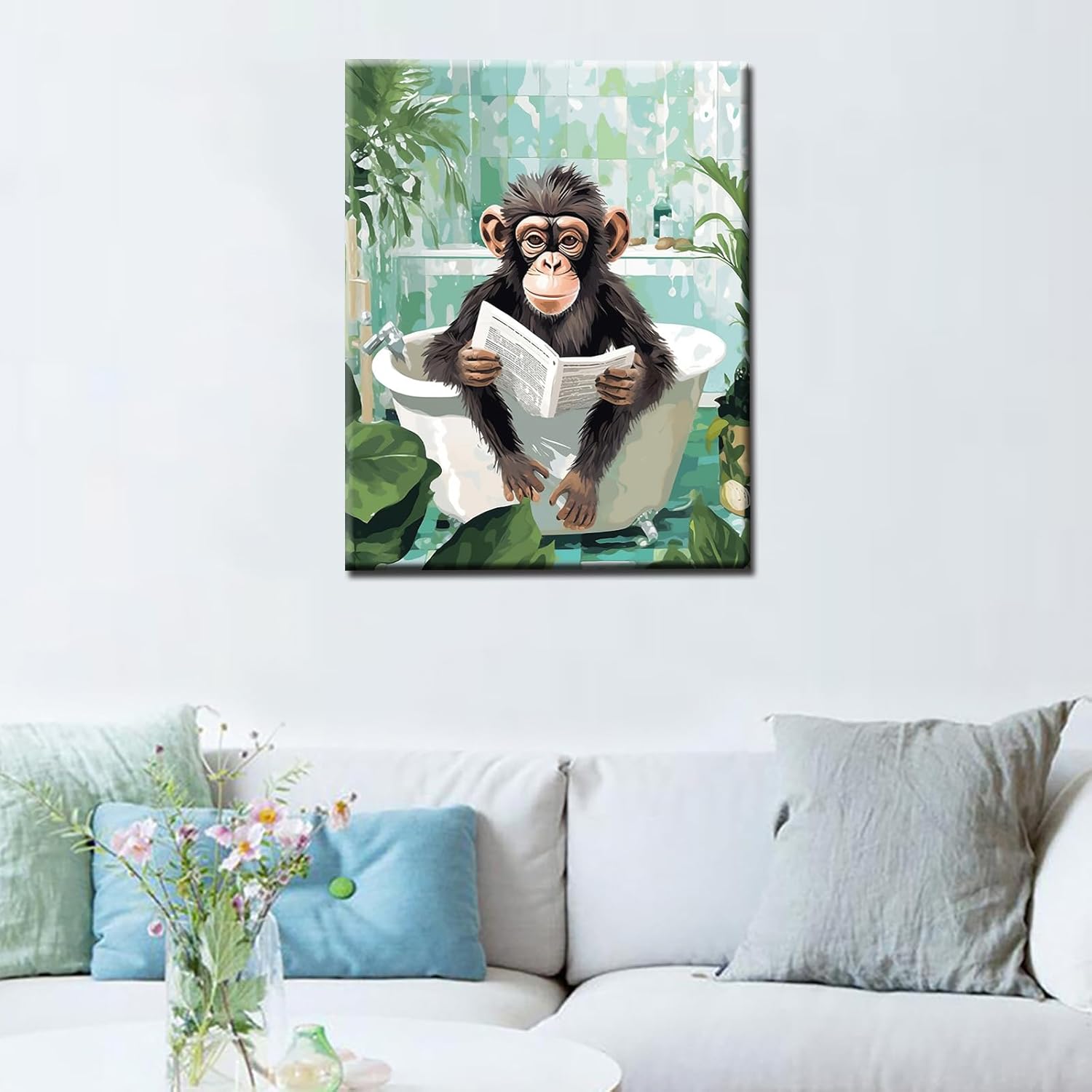tucocoo-paint-by-numbers-schimpanse-malen-nach-zahlen-40x50 image 3