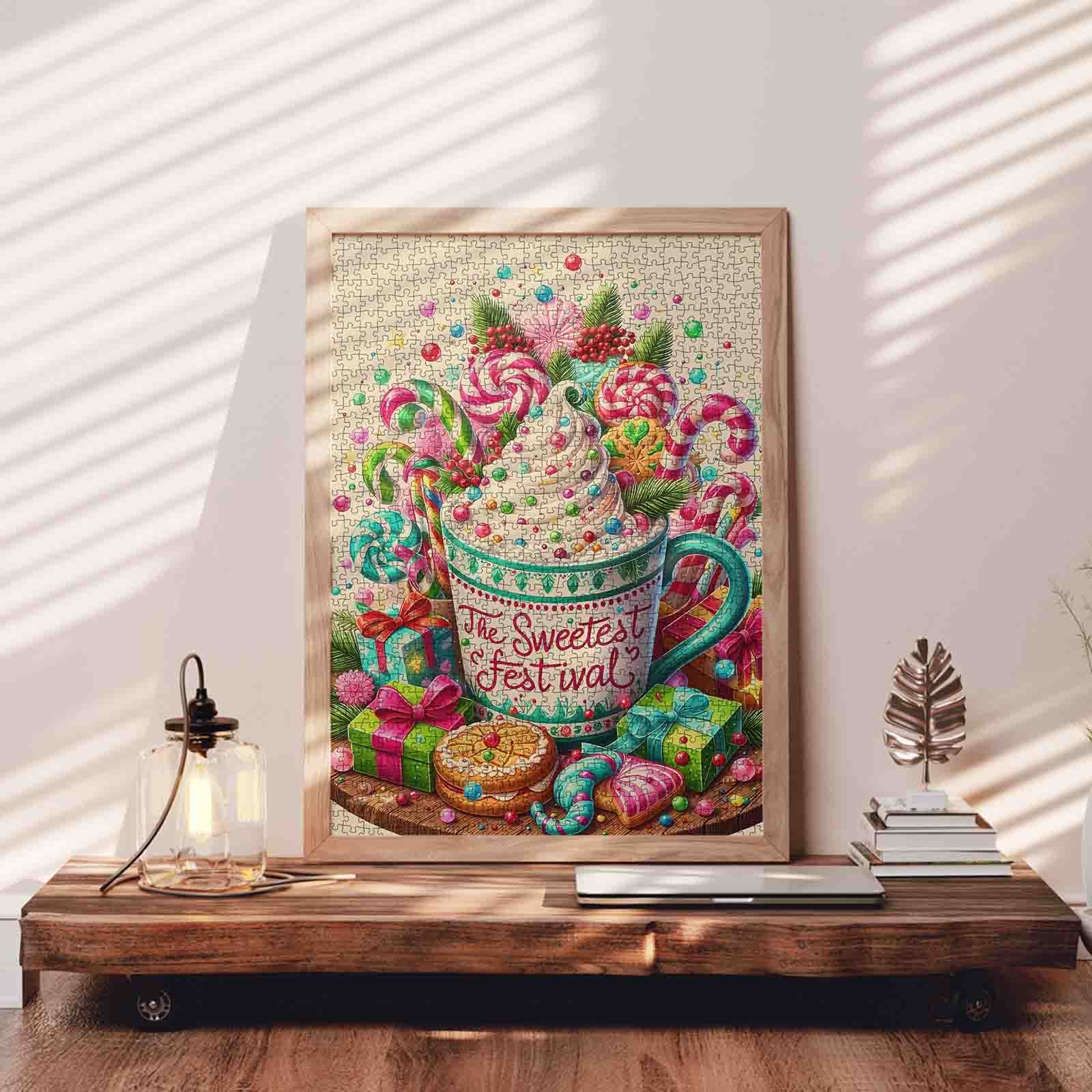 tucocoo-jigsaw-puzzles-sweet-christmas-candy-festival-puzzle-1000-teile image 3