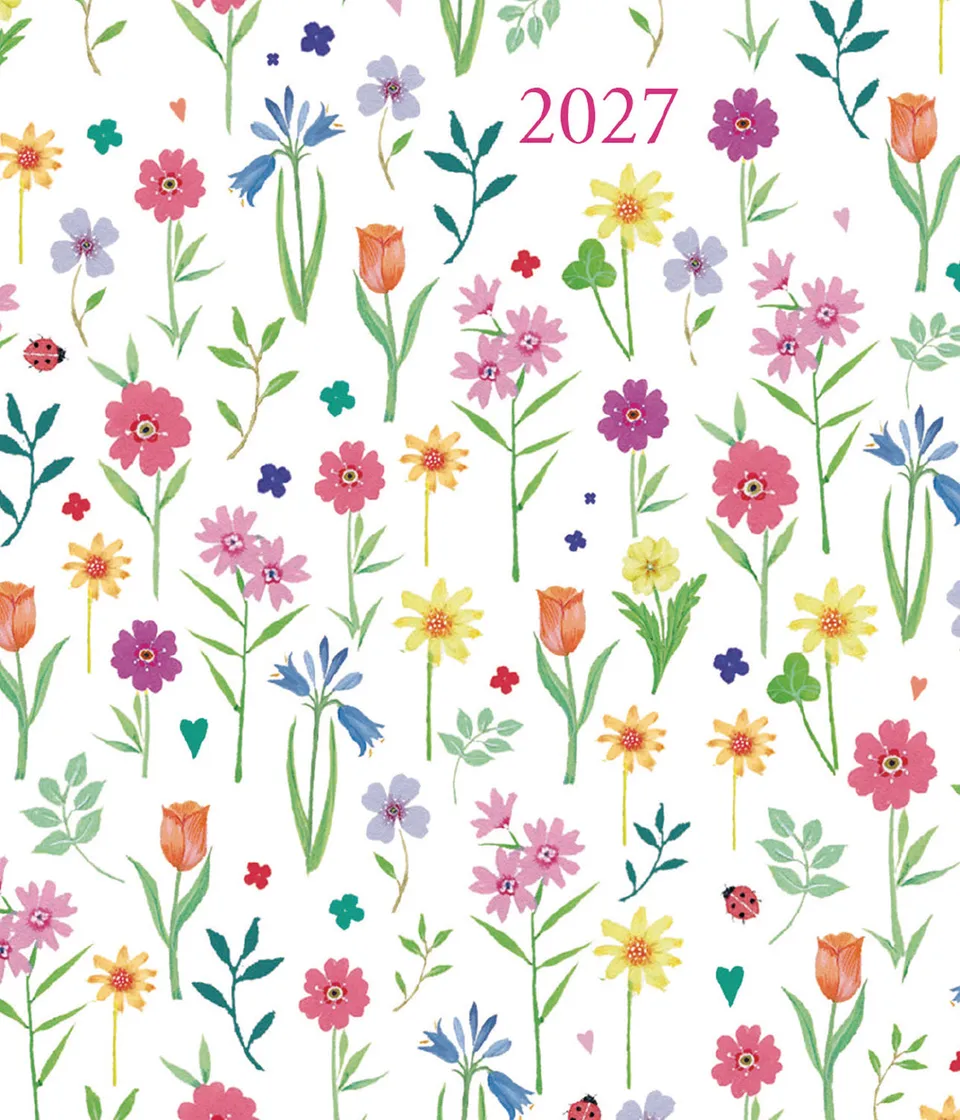 otter-house-fashion-diary-ditsy-tagebuch-2027-taschenformat image 1
