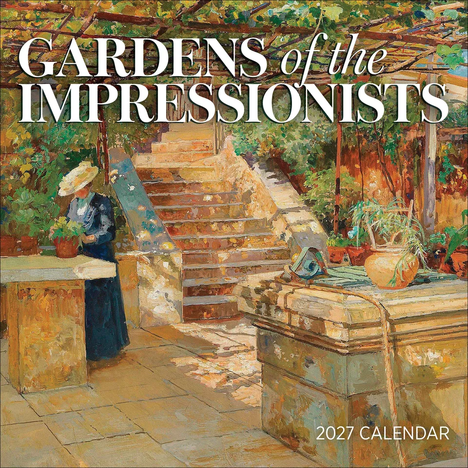 pomegranate-gardens-impressionists-2027-wandkalender-garten image 1