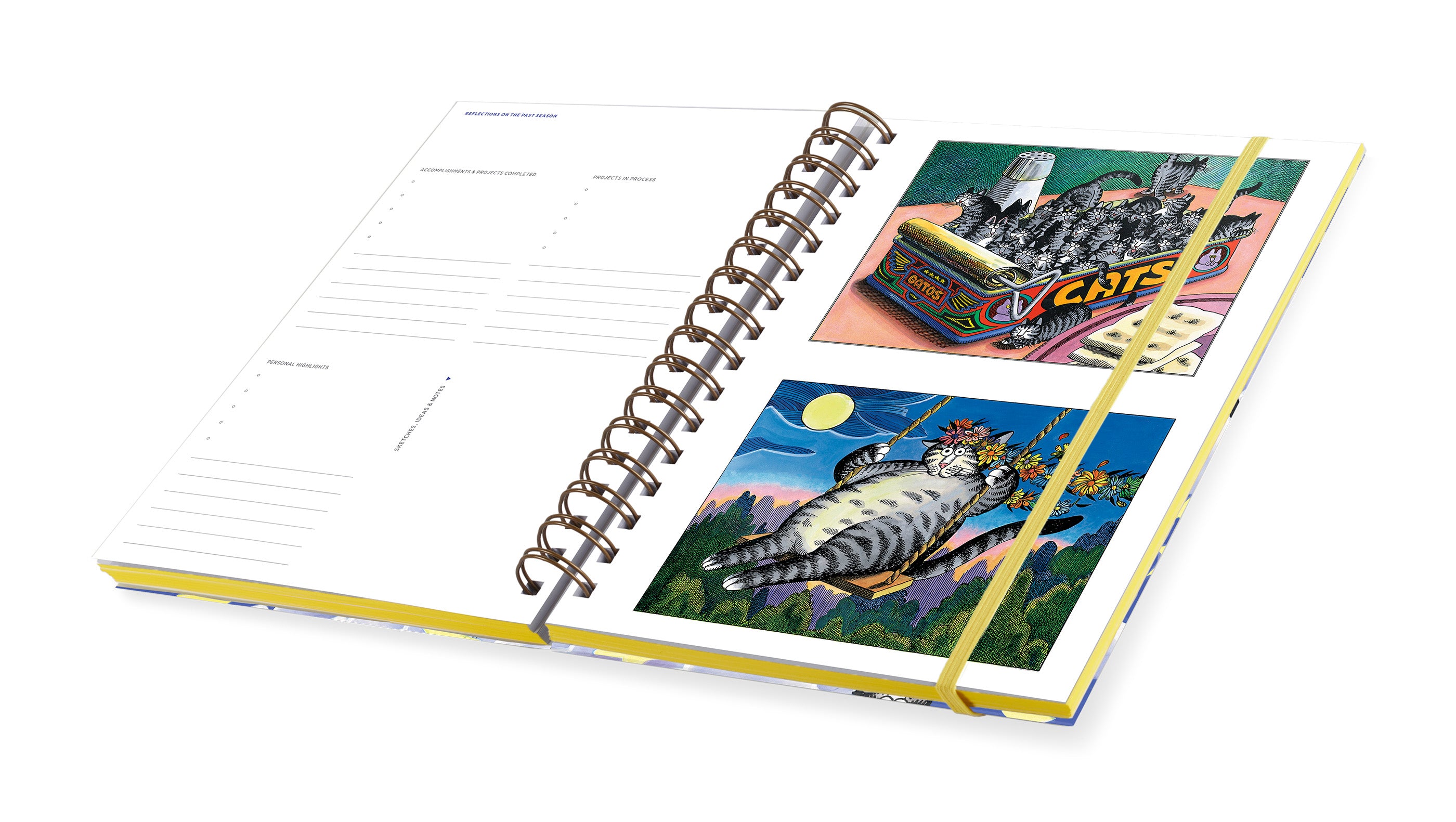 pomegranate-b-kliban-cats-timeless-planner-katzen-undatiert image 5