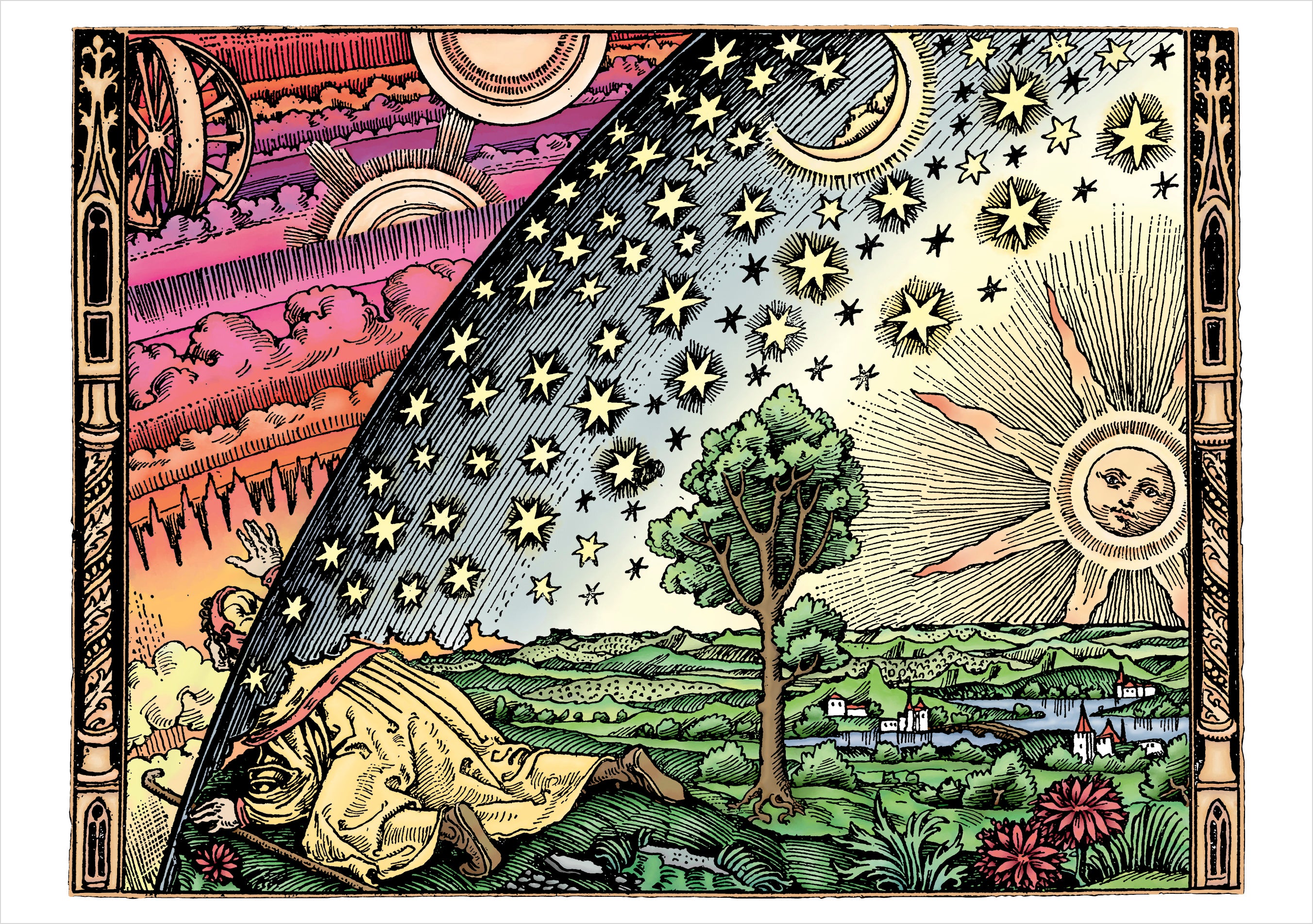 pomegranate-quest-for-knowledge-karte-blanko-flammarion-stich image 1