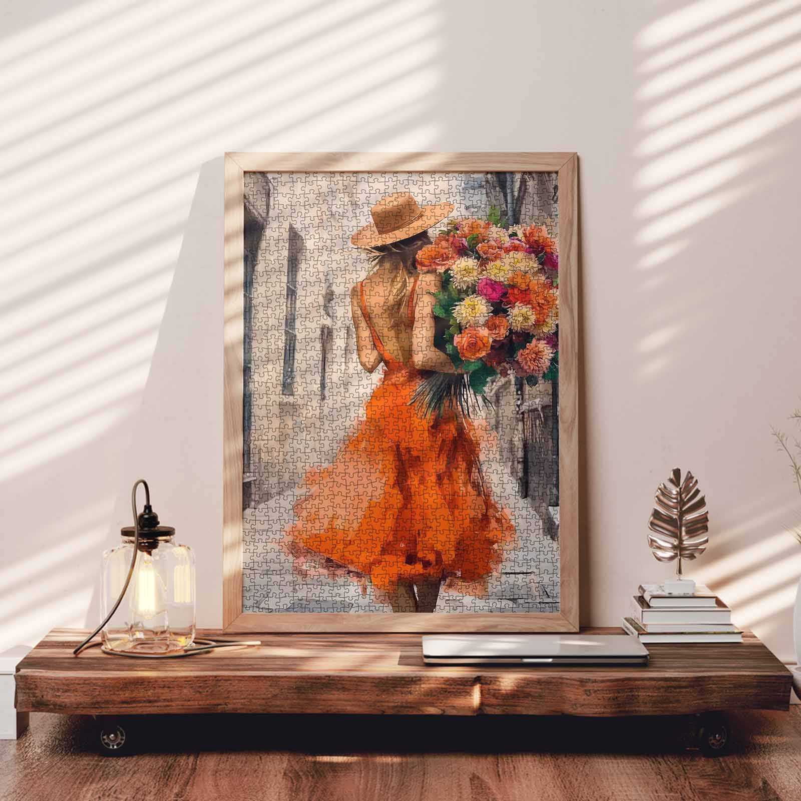 tucocoo-floral-embrace-puzzle-1000-teile-frauenportrait image 3