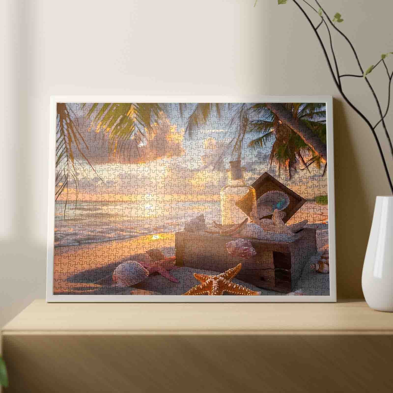 tucocoo-tropical-beach-sunset-puzzle-1000-teile-strand image 3