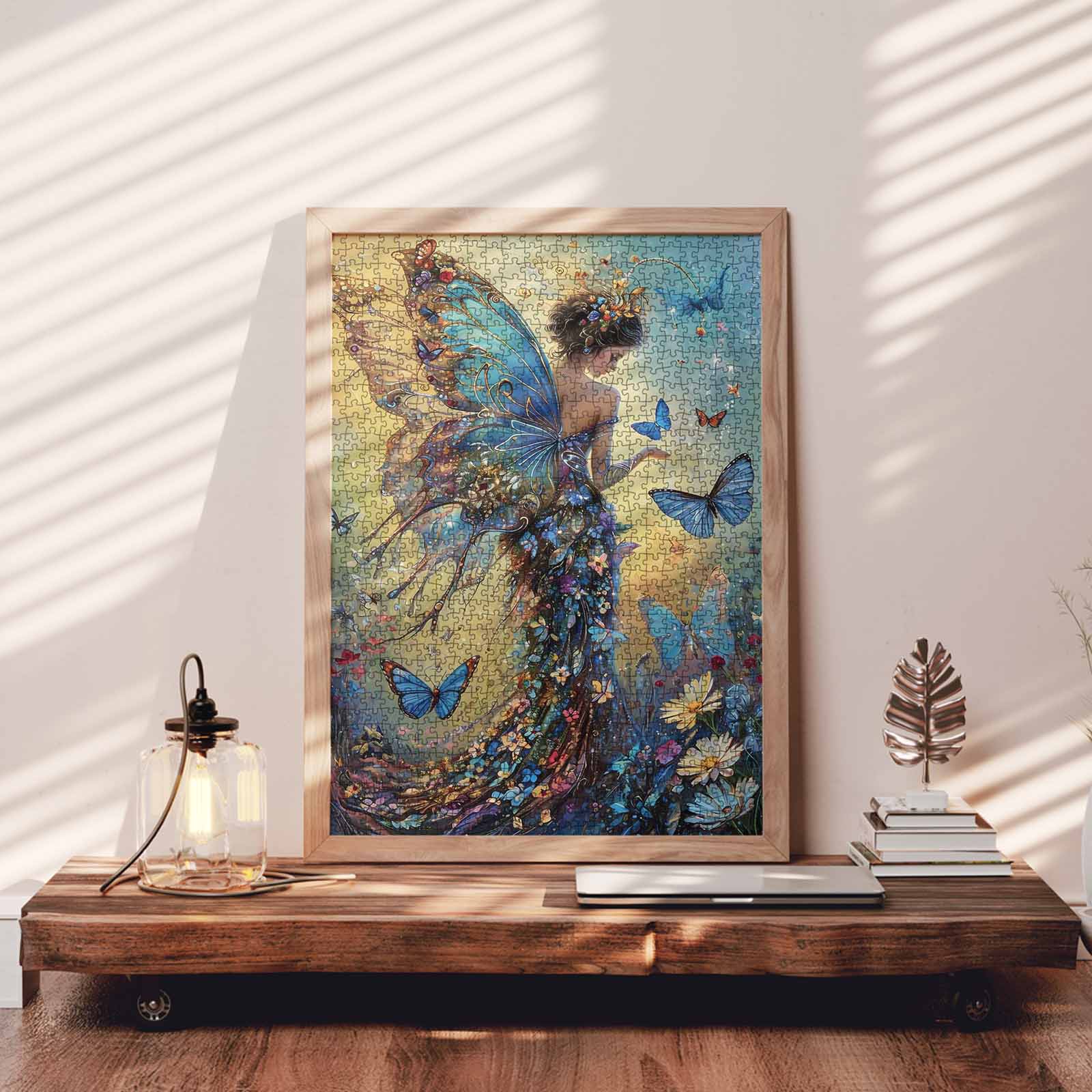 tucocoo-fee-in-blauem-kleid-puzzle-1000-teile-fantasy image 3