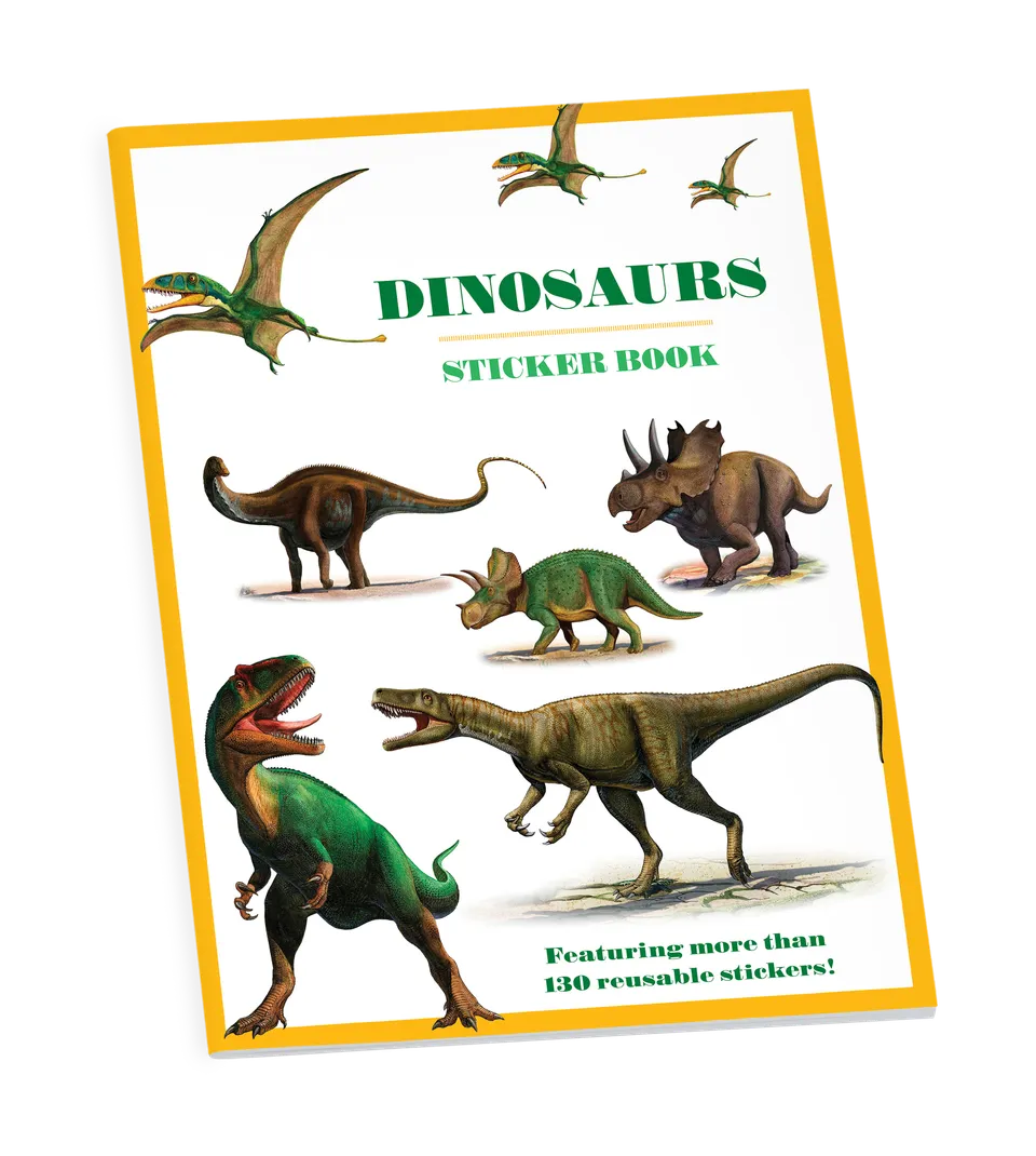 pomegranate-stickers-dinosaurs-stickerbuch-dinosaurier image 1