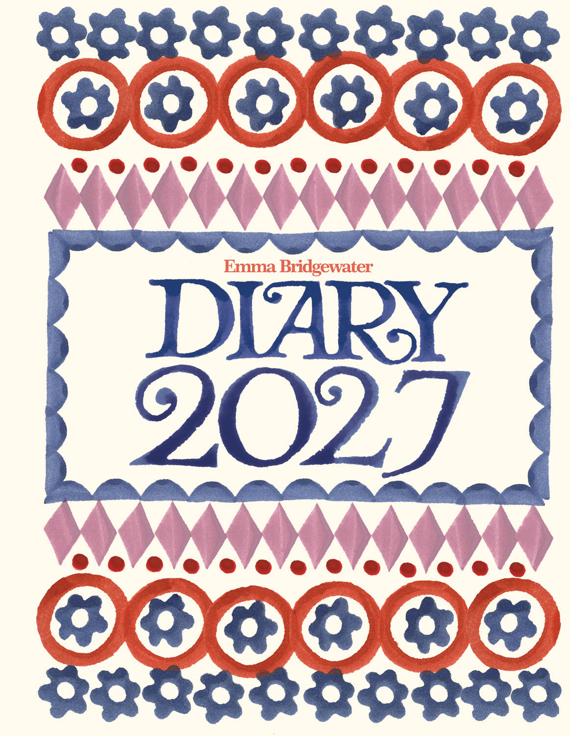 emma-bridgewater-sponged-deluxe-diary-2027-terminkalender image 1