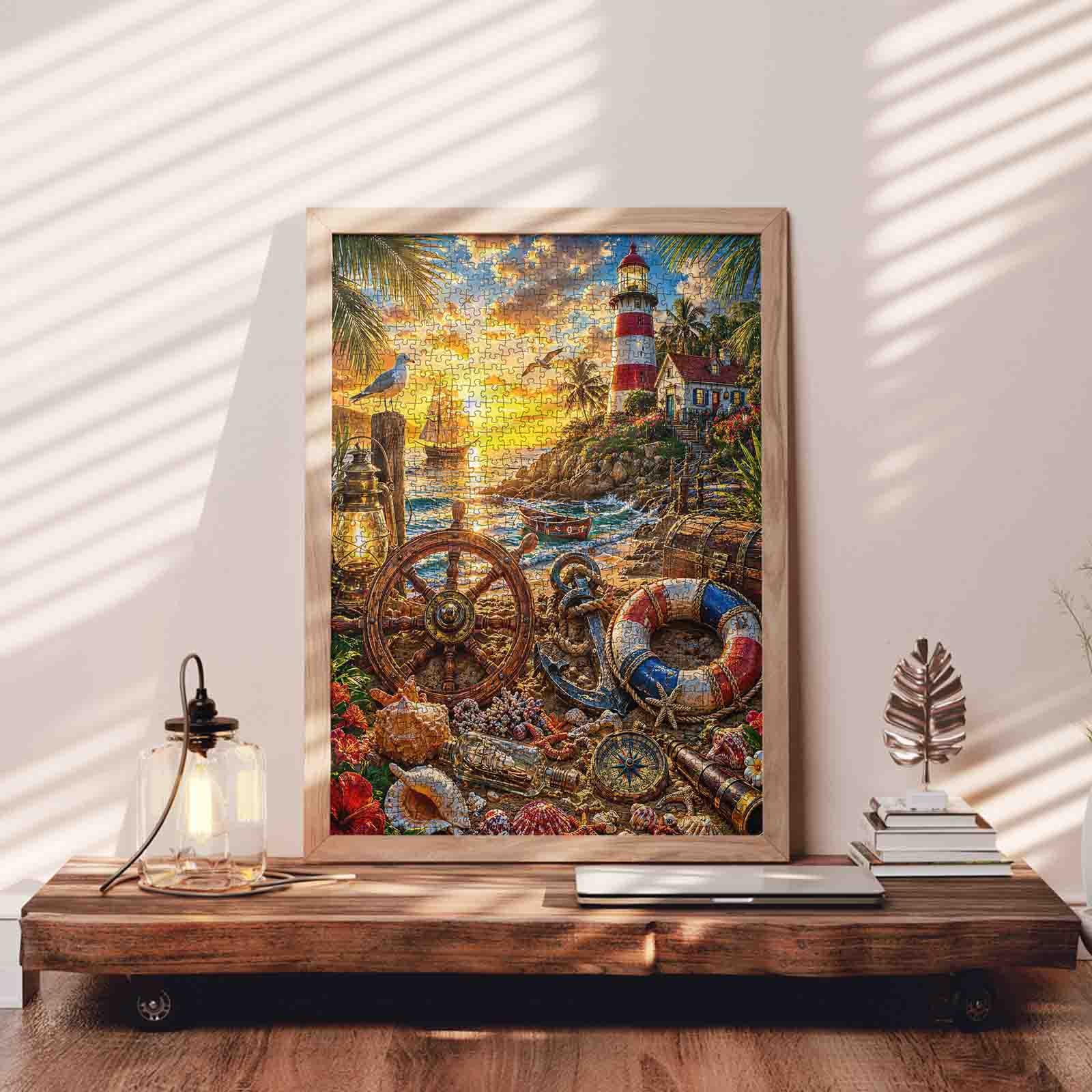 tucocoo-lighthouse-treasure-coast-puzzle-1000-teile-leuchtturm image 3