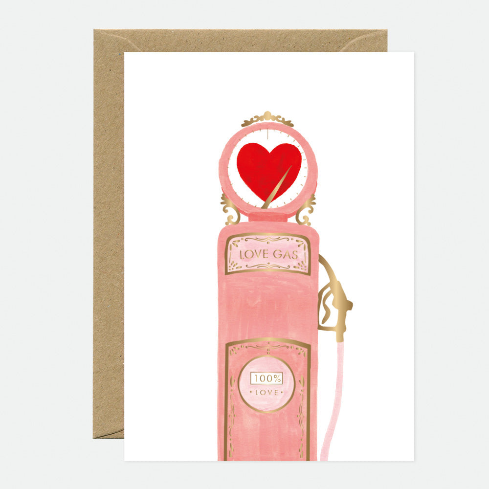 all-the-ways-to-say-greeting-cards-love-gas-gru-karte-goldfolie-a6 image 1