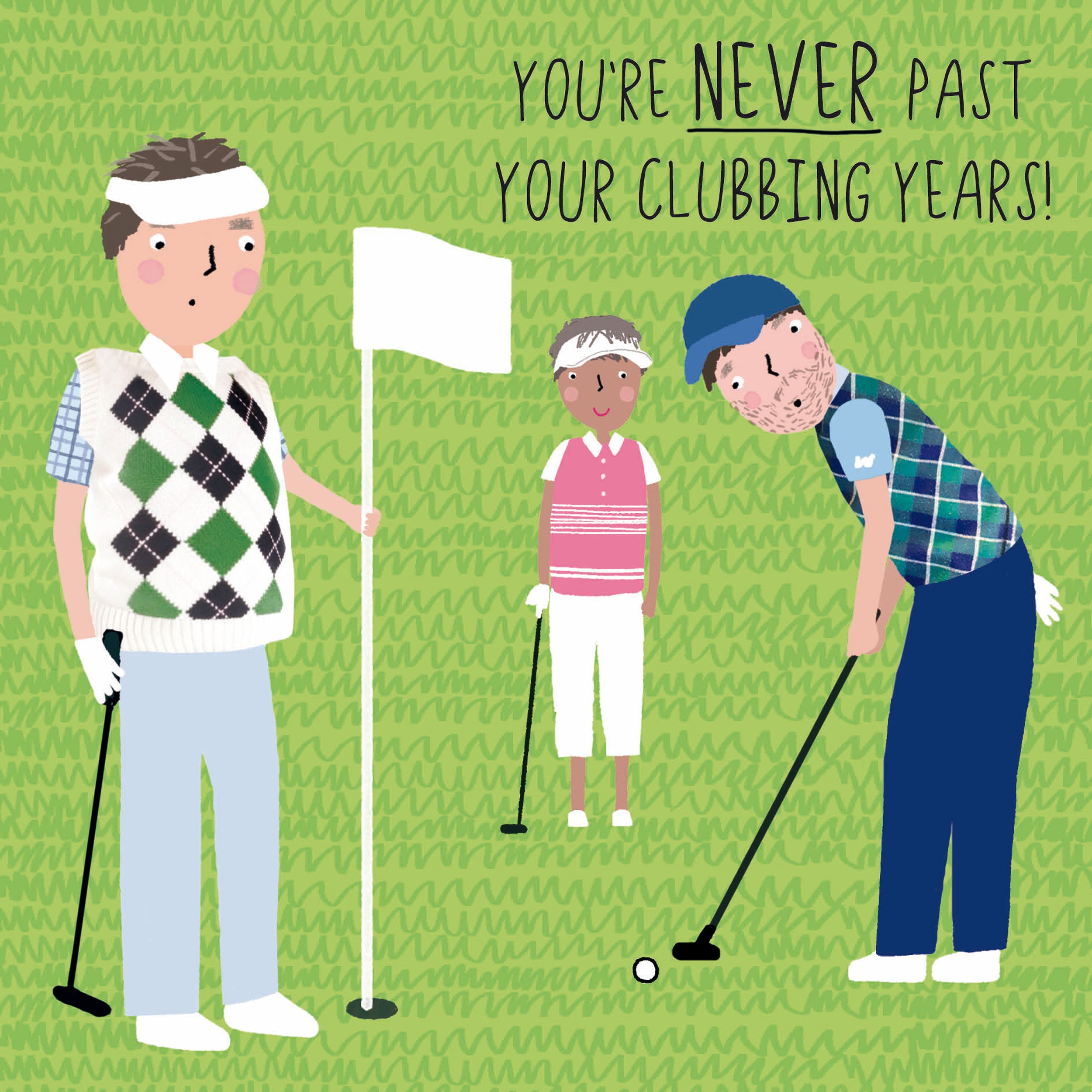 otter-house-man-oh-man-grusskarte-clubbing-years image 1