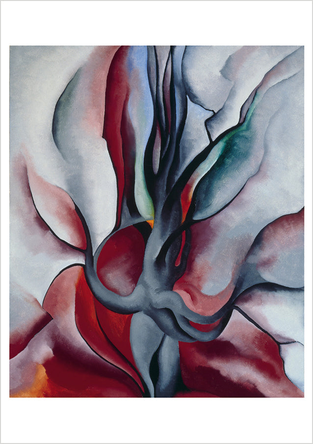 pomegranate-o-keeffe-trees-briefkarten-set-20-karten-box image 4