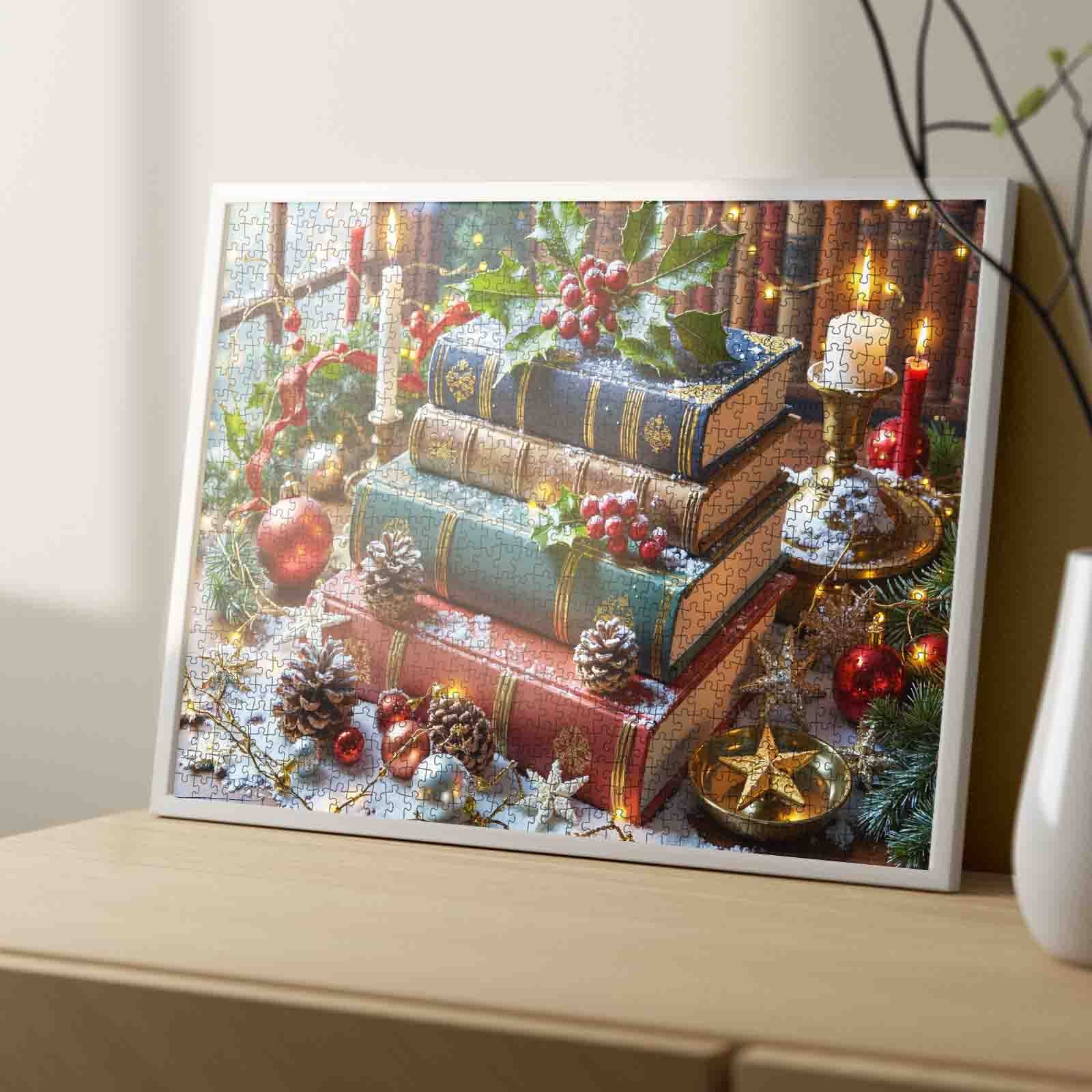 tucocoo-festive-holiday-books-puzzle-1000-teile-weihnachtsb-cher image 4