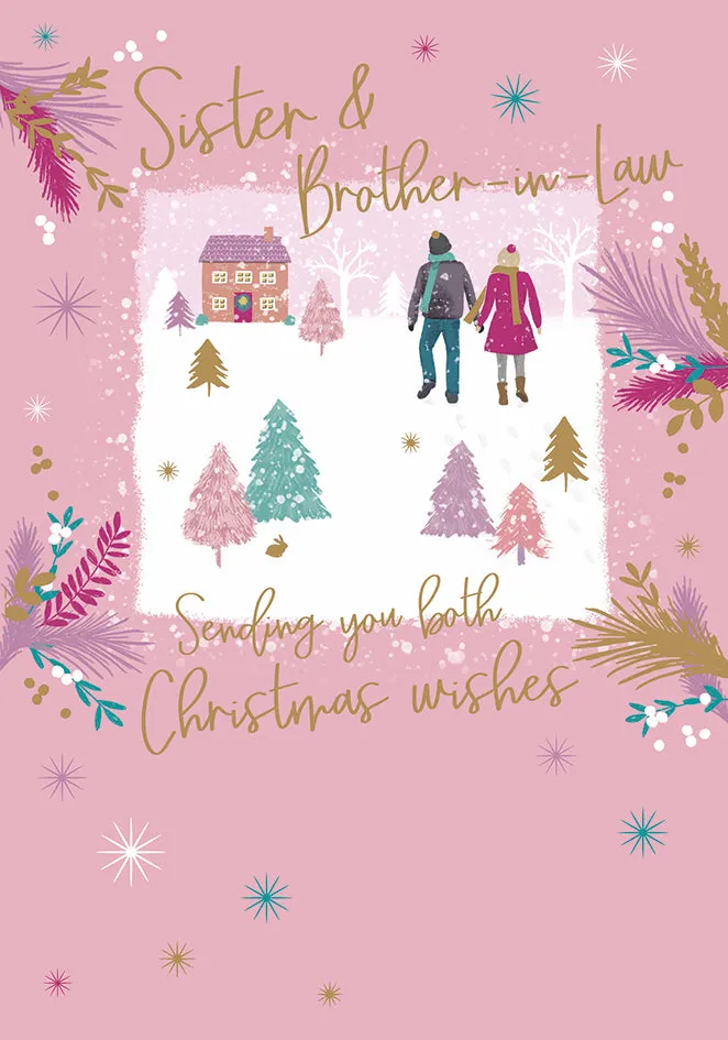 otter-house-christmas-bruder-schw-gerin-weihnachtskarte-paar image 1
