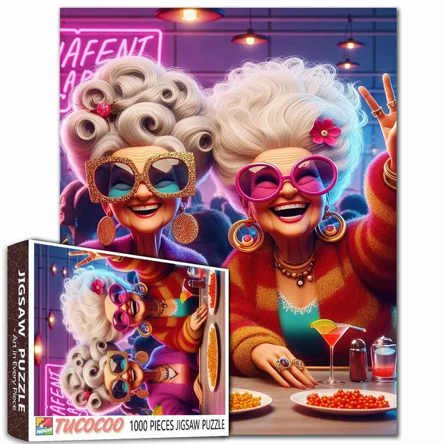 tucocoo-glamorous-ladies-night-out-puzzle-1000-teile-damen image 1