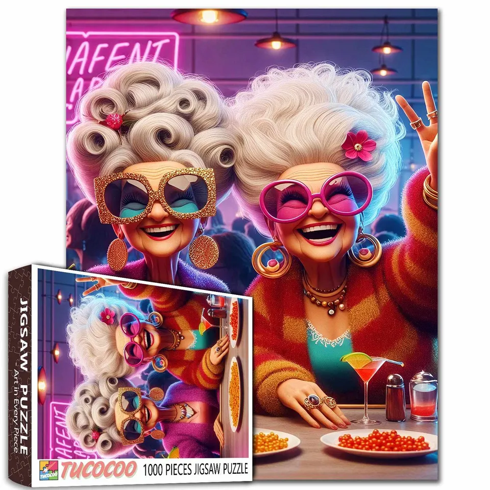 tucocoo-glamorous-ladies-night-out-puzzle-1000-teile-damen image 1