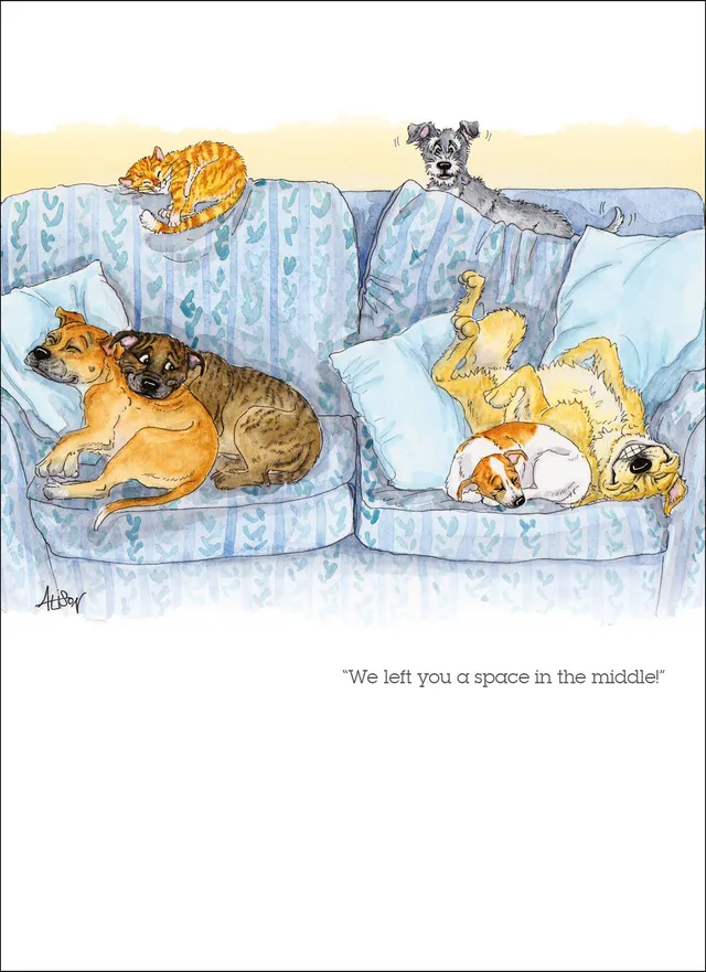 otter-house-alison-s-animals-we-left-you-a-space-gru-karte-tiere image 1
