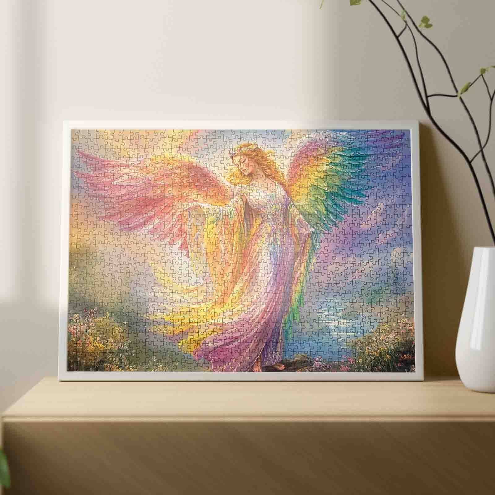 tucocoo-rainbow-angel-puzzle-1000-teile-engel image 3
