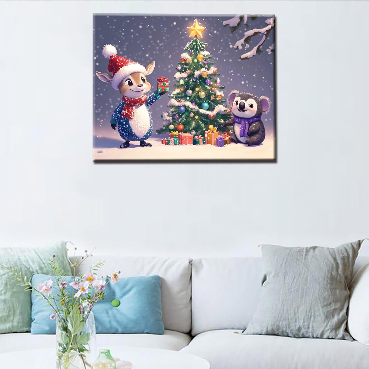 tucocoo-paint-by-numbers-rentier-und-koala-malen-nach-zahlen-40x50 image 3