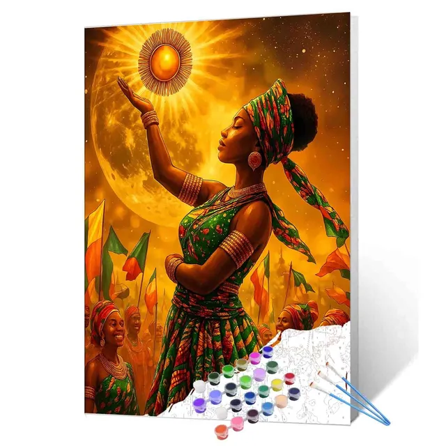 tucocoo-sun-celebration-queen-malen-nach-zahlen-40x50-ohne-rahmen image 1