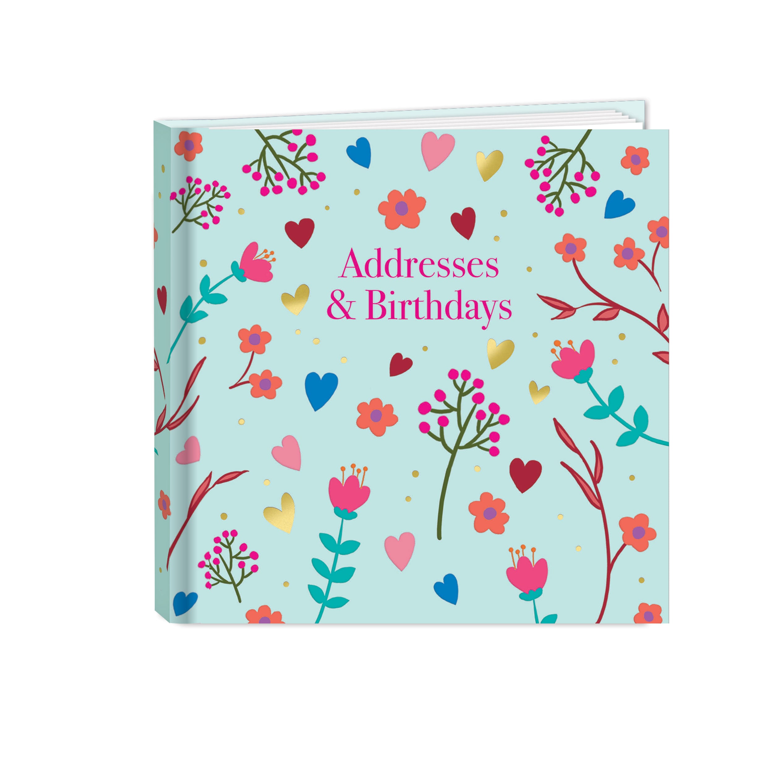 otter-house-scatterly-lucilla-lavender-adressbuch-geburtstagsbuch-blumen image 1