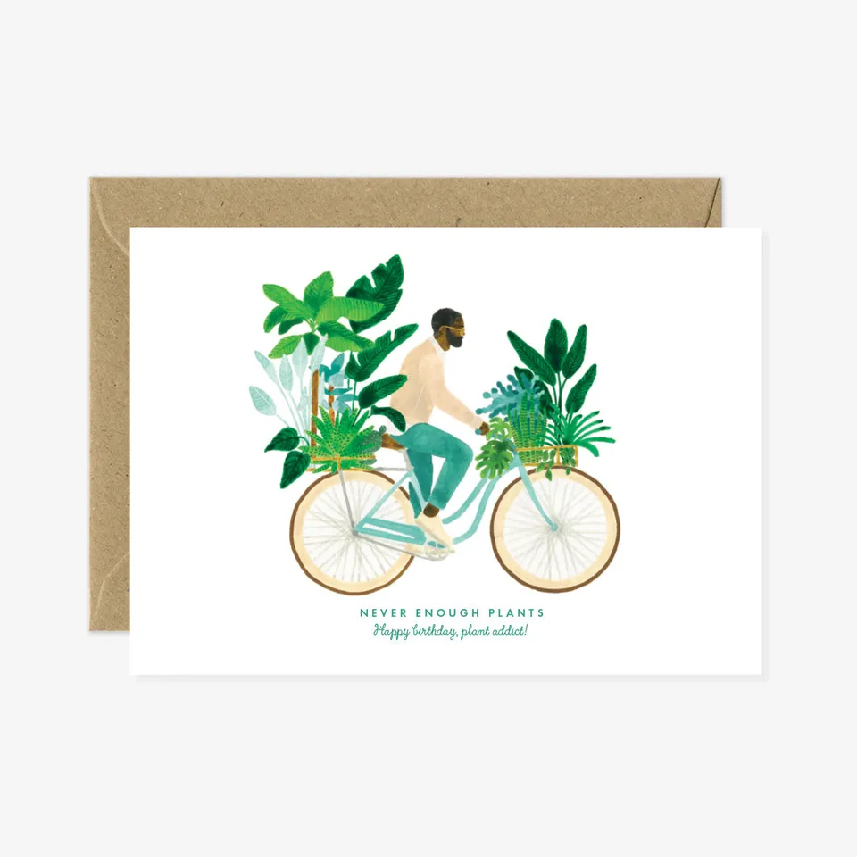 all-the-ways-to-say-bicycle-boy-geburtstagskarte-a6 image 1
