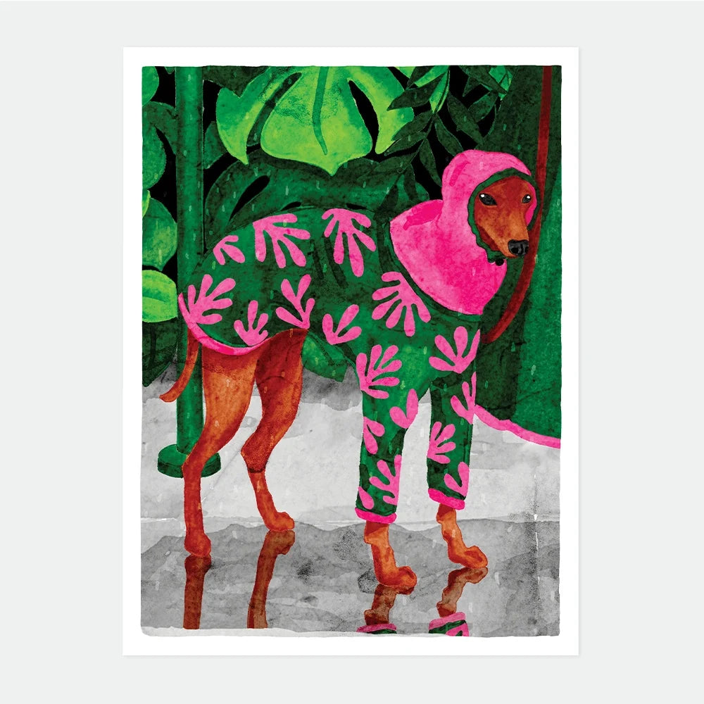 all-the-ways-to-say-rainy-dog-poster-m-29-7x39-7-cm-dackel image 1