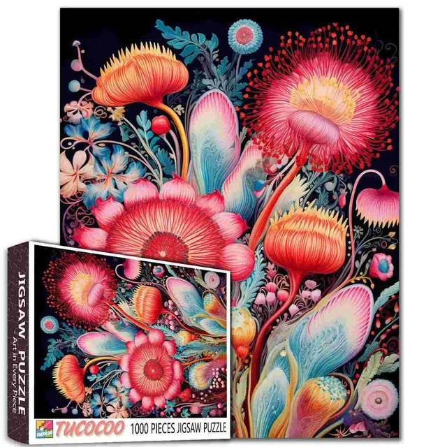 tucocoo-enchanted-bloom-fantasy-puzzle-1000-teile-fantasie image 1