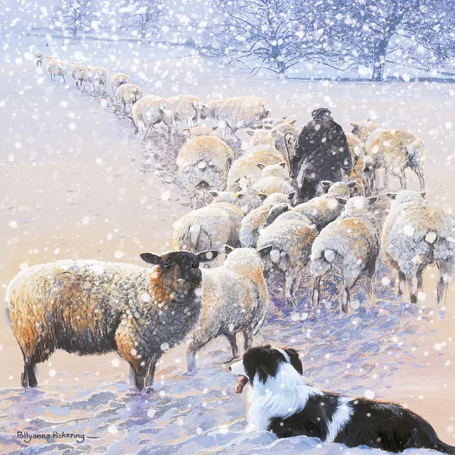 otter-house-christmas-the-journey-home-weihnachtskarten-10er-pack image 1