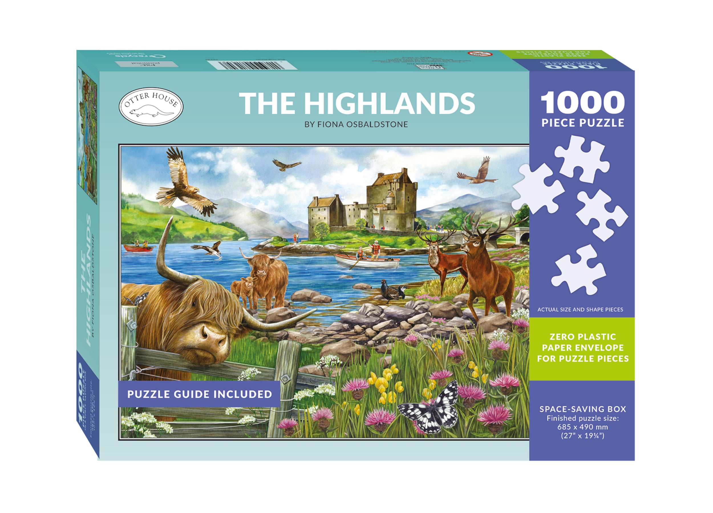 otter-house-the-highlands-1000-teile-puzzle-schottland image 2