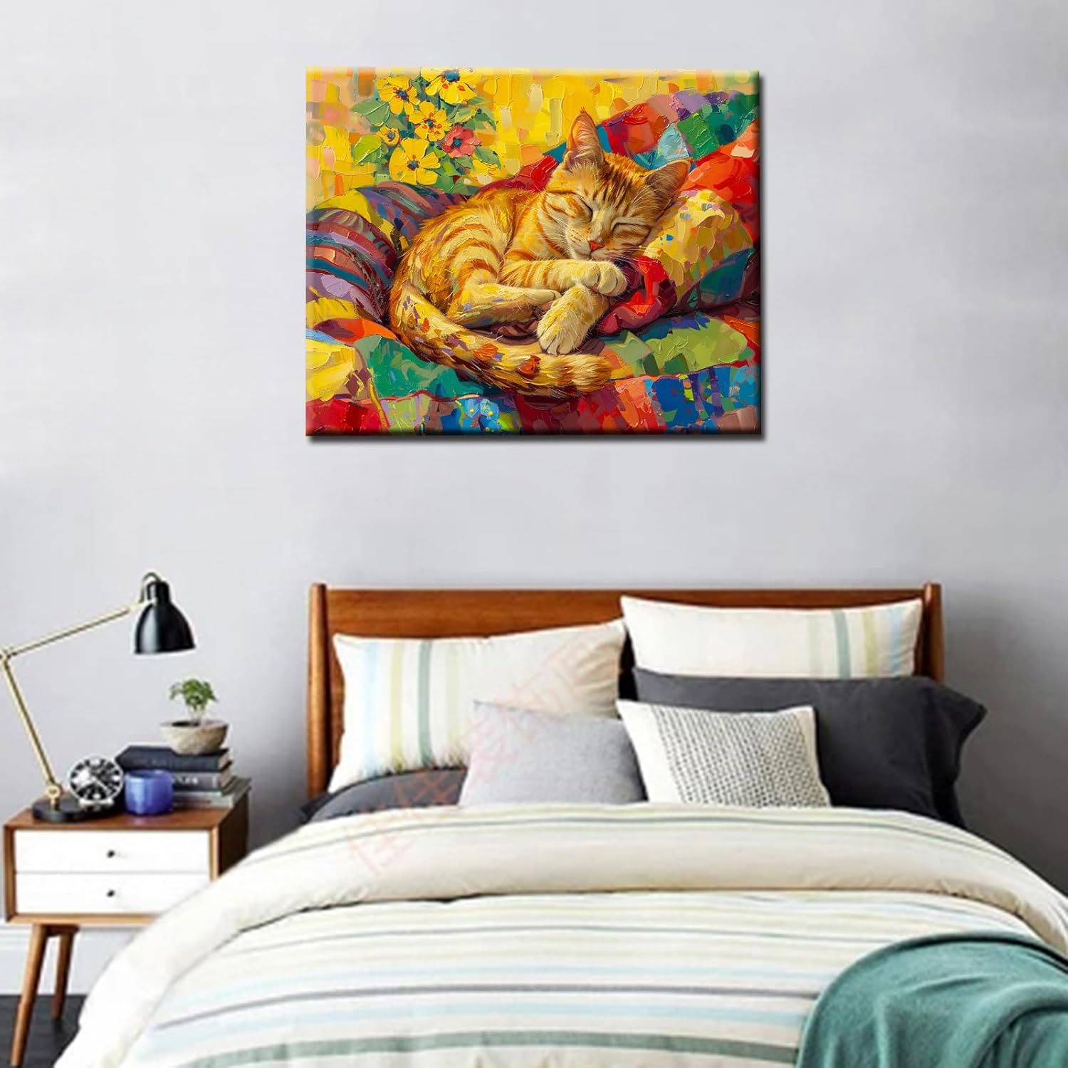 tucocoo-sleeping-orange-cat-malen-nach-zahlen-40x50-katze image 2