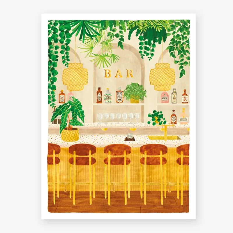 all-the-ways-to-say-bar-poster-aquarell-medium-29-7x39-7cm image 1