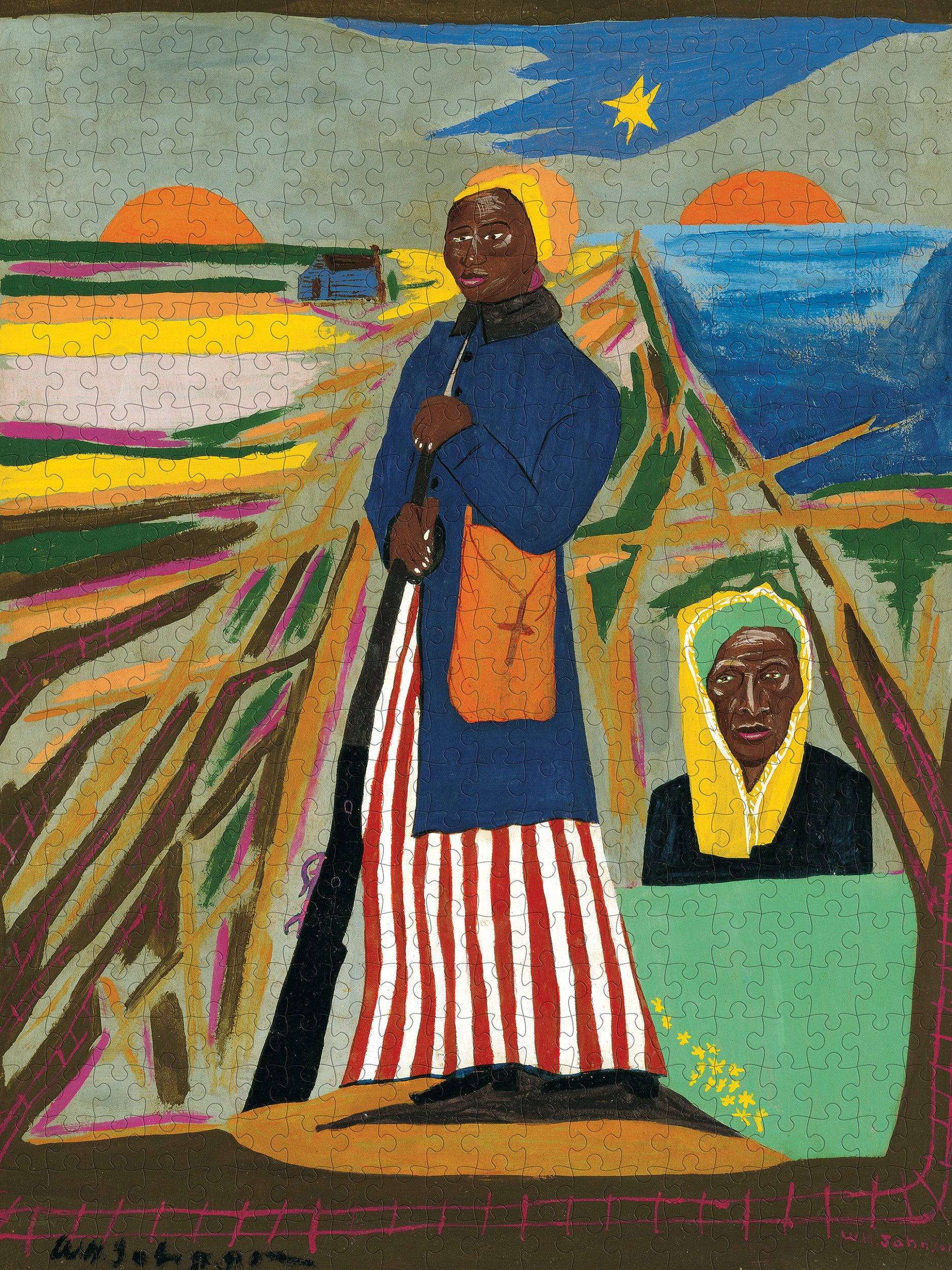 pomegranate-harriet-tubman-500-teile-puzzle-w-h-johnson image 2