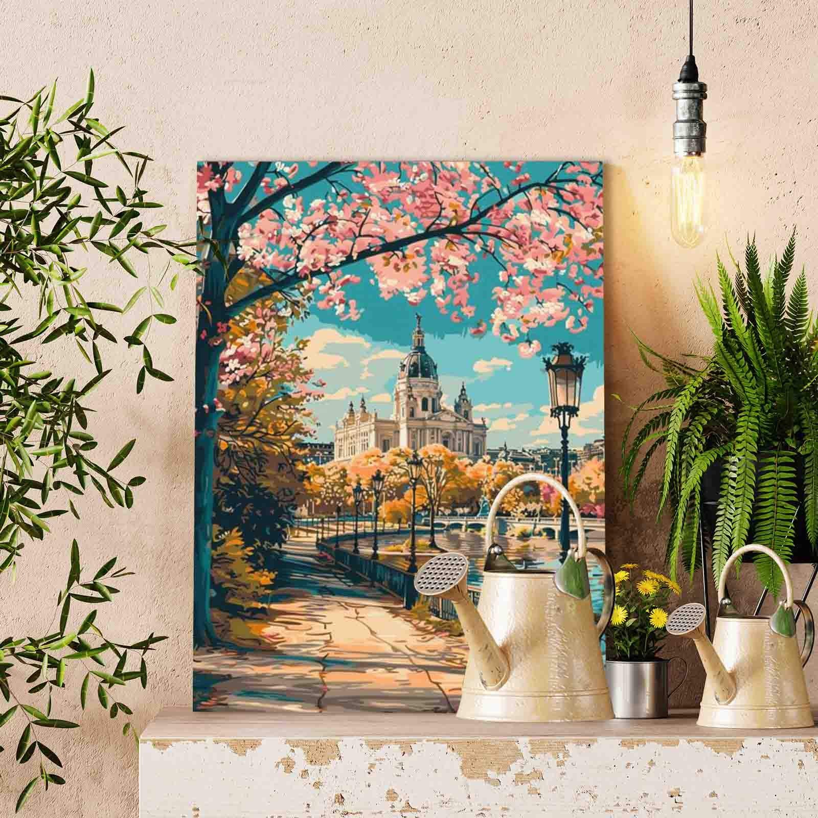 tucocoo-springtime-berlin-stroll-malen-nach-zahlen-40x50-stadt image 2