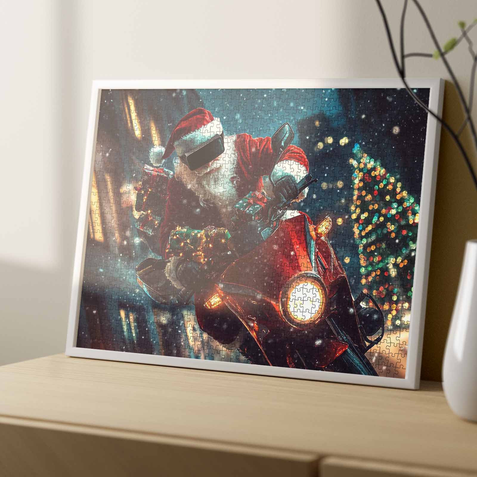 tucocoo-futuristic-santa-rider-puzzle-1000-teile image 4