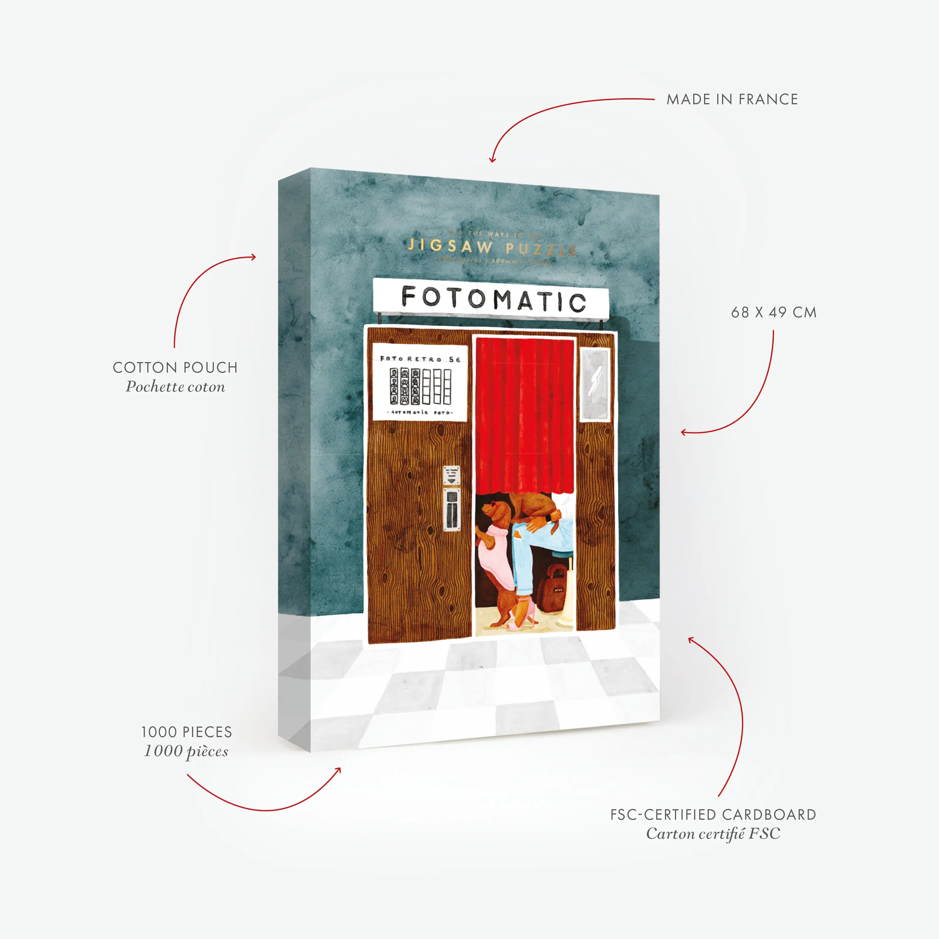 all-the-ways-to-say-fotomatic-1000-teile-puzzle-retro-fotos image 3