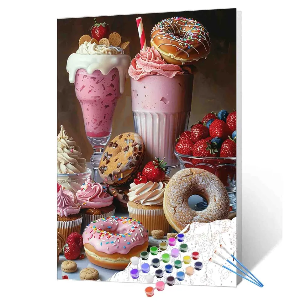 tucocoo-sweet-dessert-party-malen-nach-zahlen-40x50-ohne-rahmen image 1